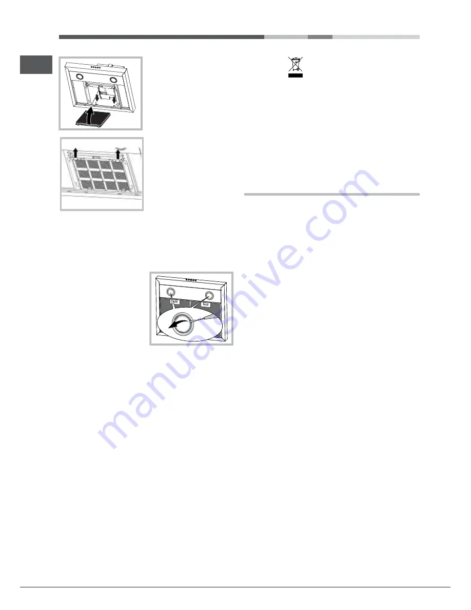 Hotpoint Ariston HNB 6.5S AM X/HA Operating Instructions Manual Download Page 42