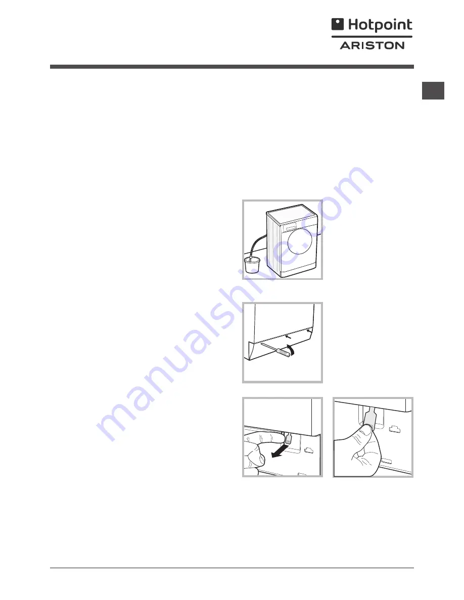 Hotpoint Ariston RPD 1047 D Instructions For Use Manual Download Page 17