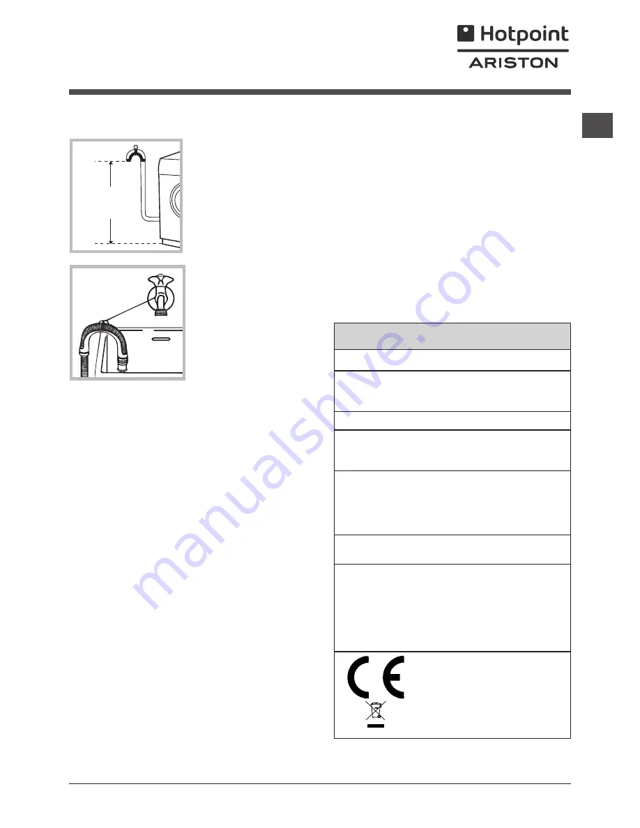 Hotpoint Ariston RPD 846 D Instructions For Use Manual Download Page 3