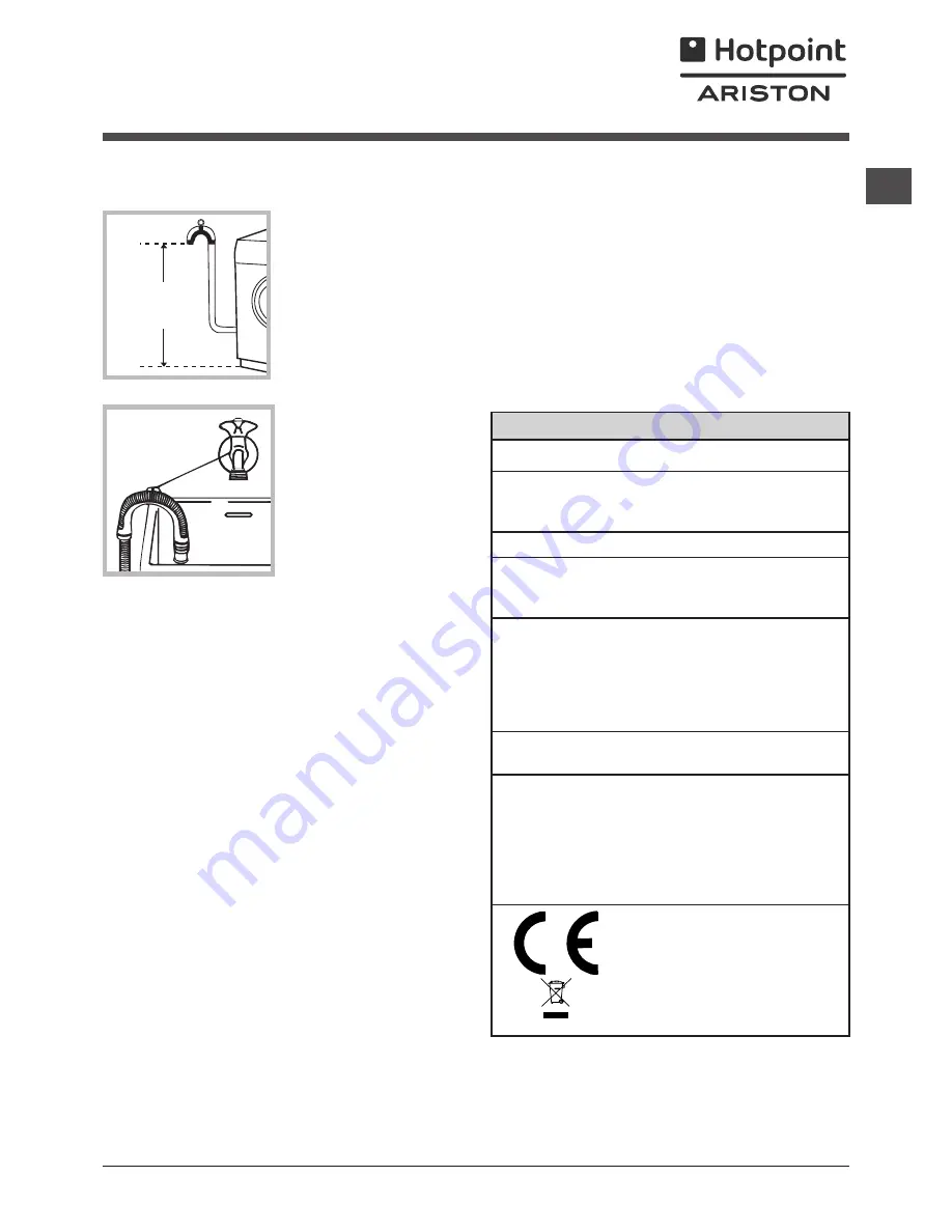 Hotpoint Ariston RPD 965 D Instructions For Use Manual Download Page 63