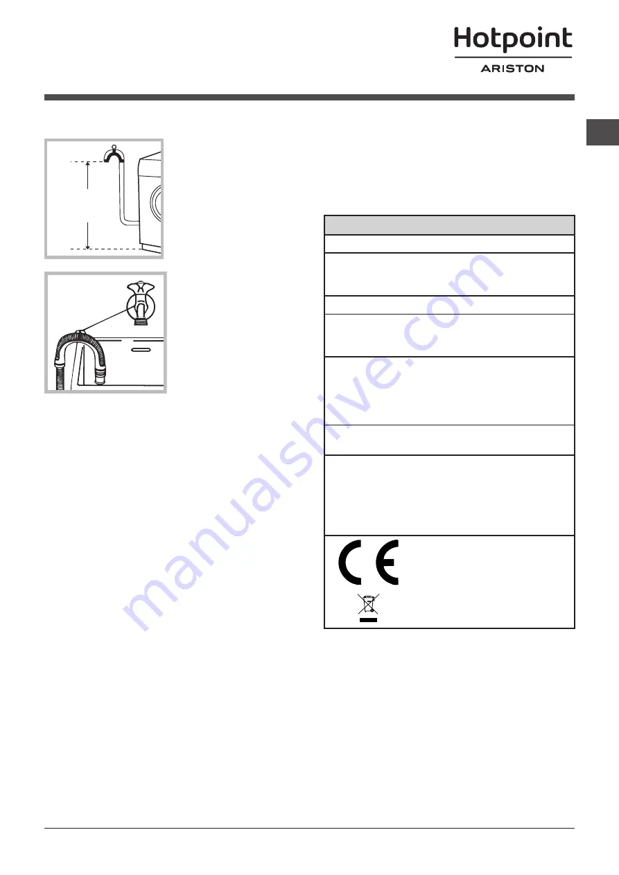 Hotpoint Ariston RZ 1047 B Instructions For Use Manual Download Page 31