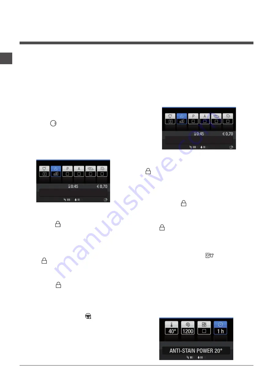 Hotpoint Ariston RZ 1047 W Instructions For Use Manual Download Page 8