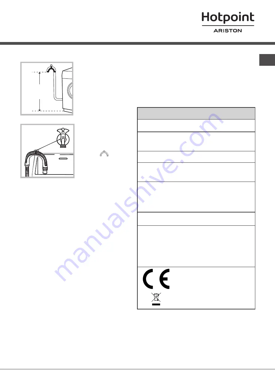 Hotpoint Ariston RZ 1047 W Instructions For Use Manual Download Page 17