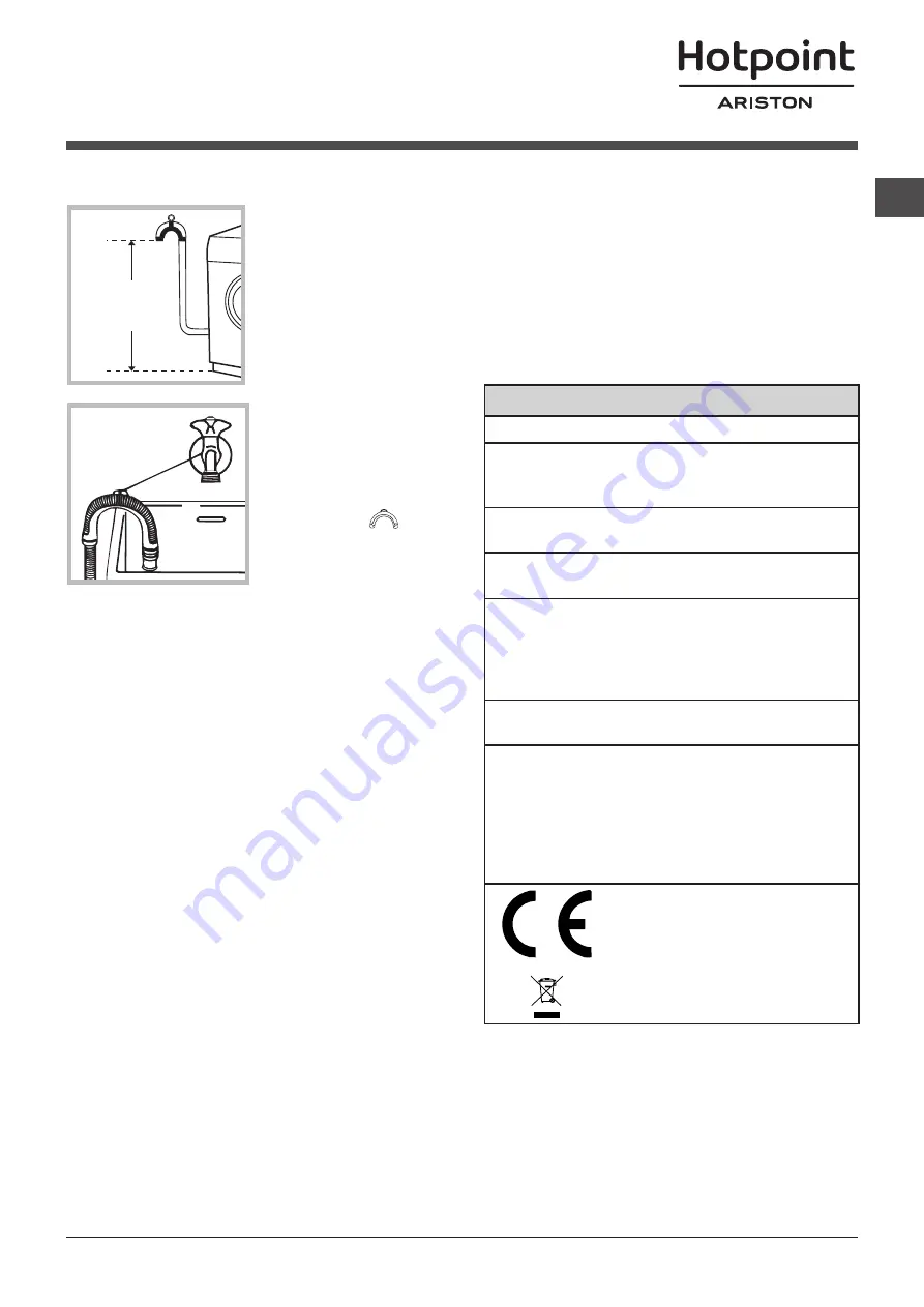 Hotpoint Ariston RZ 1047 W Instructions For Use Manual Download Page 45