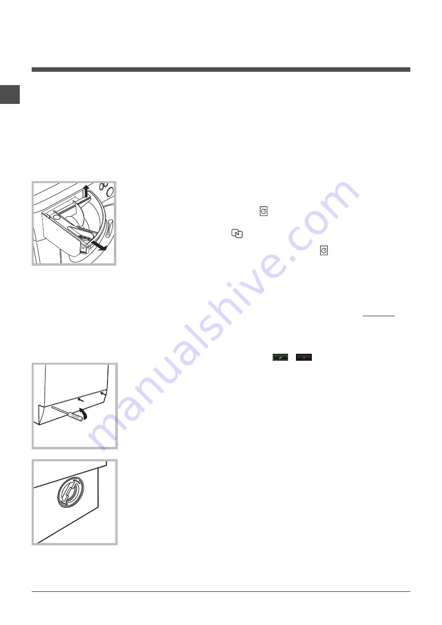 Hotpoint Ariston RZ 1047 W Instructions For Use Manual Download Page 46