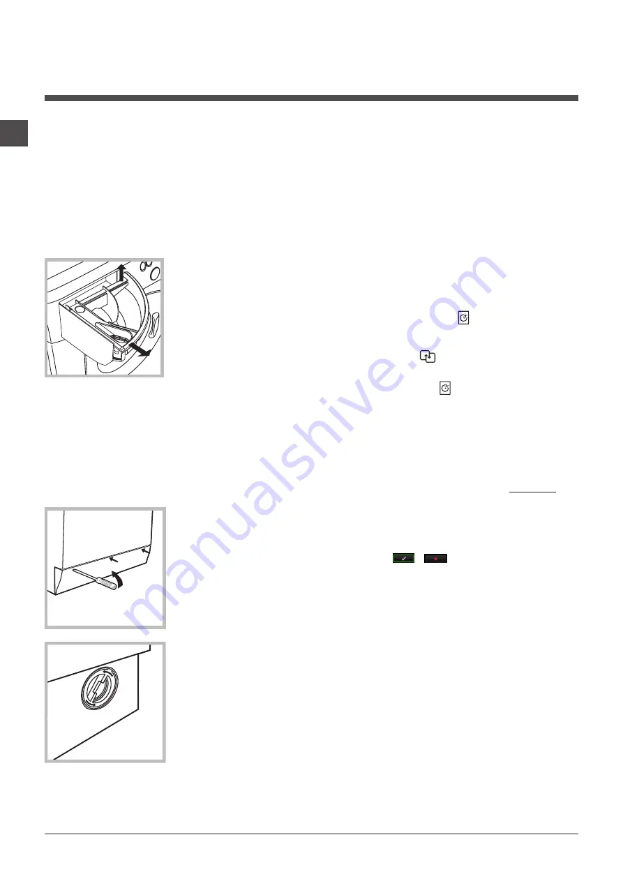 Hotpoint Ariston RZ 1047 W Instructions For Use Manual Download Page 60