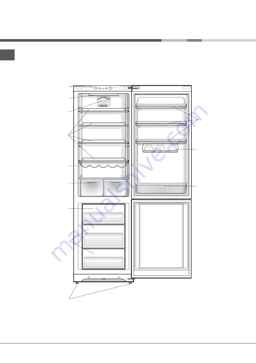 Hotpoint Ariston SBL 1821 V/HA Скачать руководство пользователя страница 4