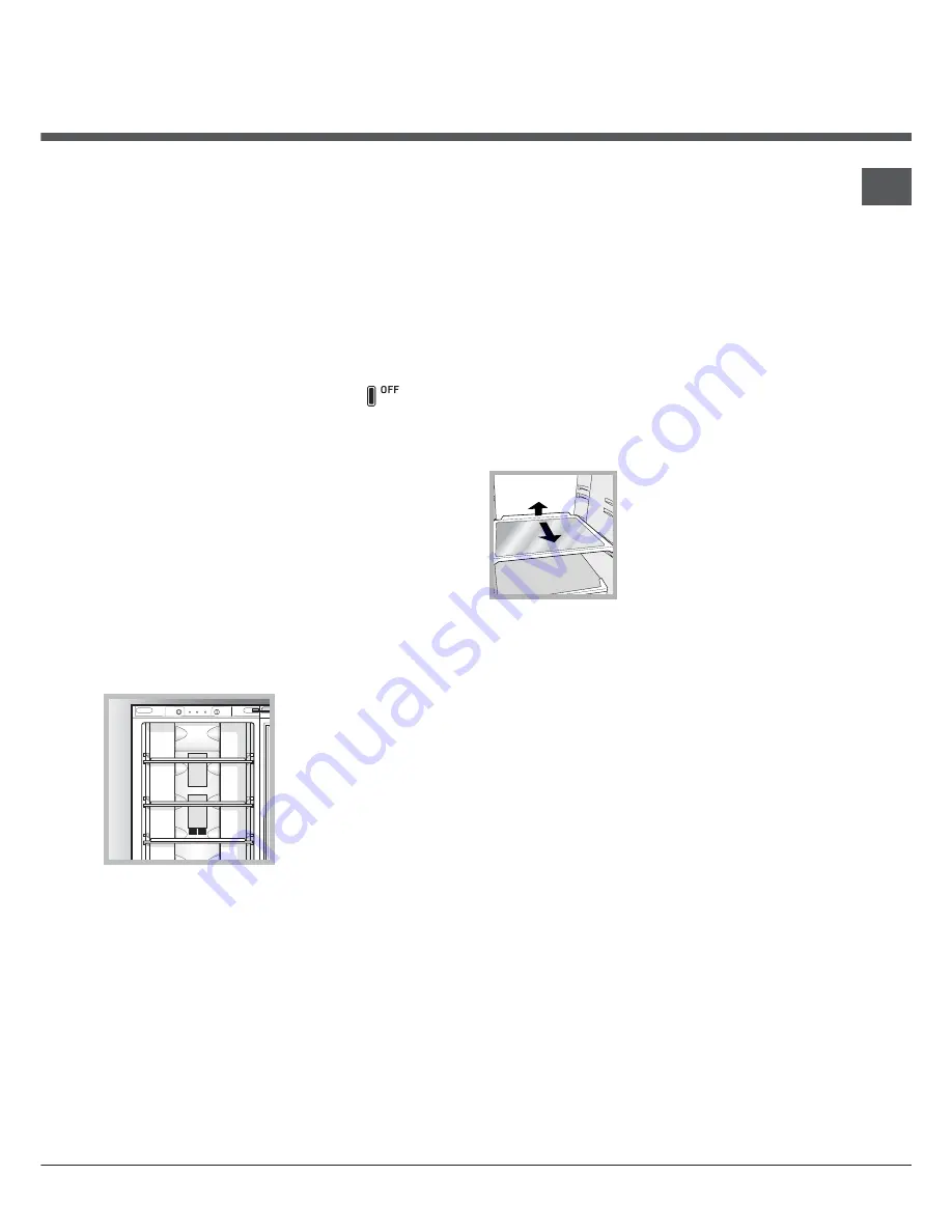 Hotpoint Ariston SBL 2020 F Operating Instructions Manual Download Page 15