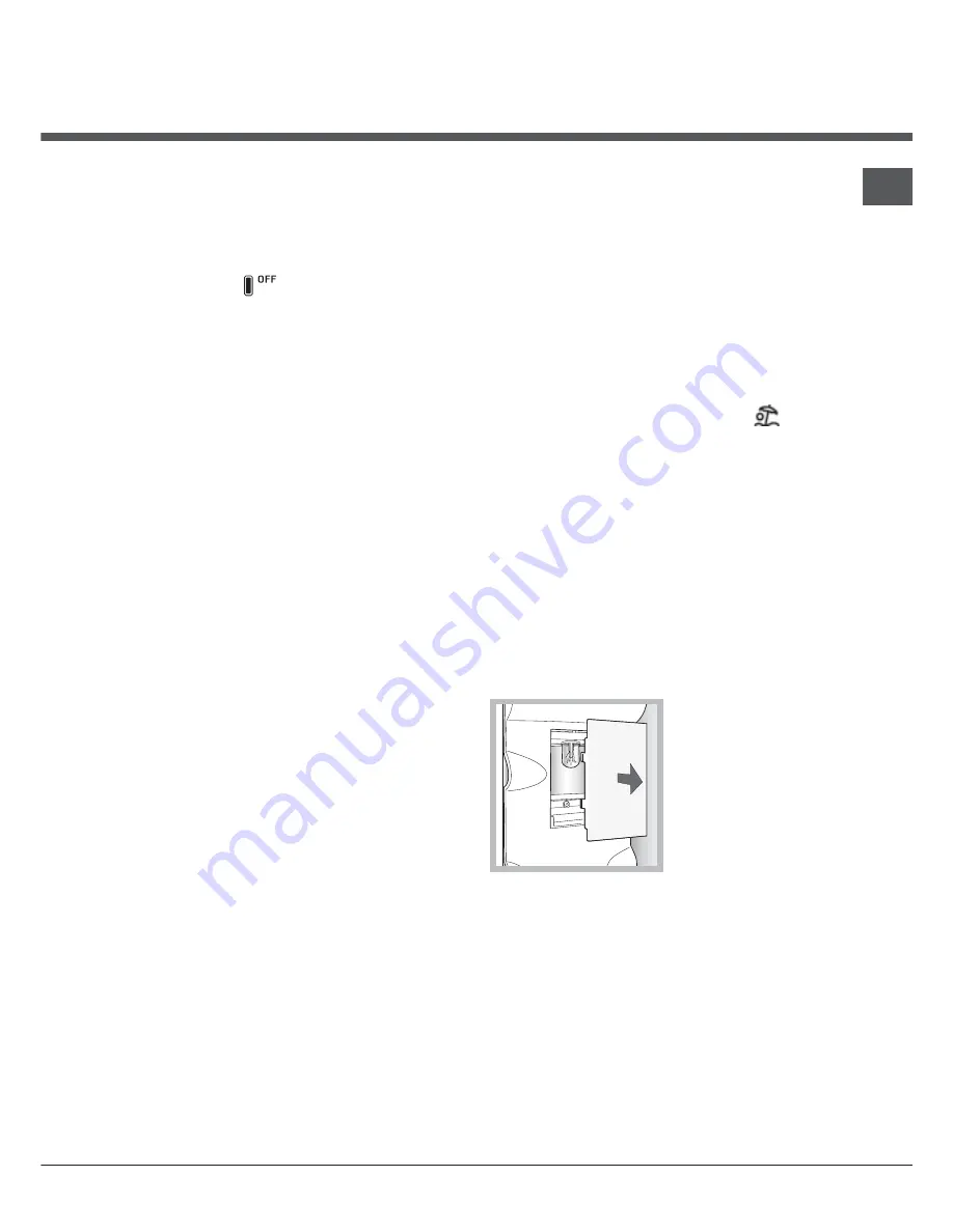 Hotpoint Ariston SBL 2020 F Скачать руководство пользователя страница 47