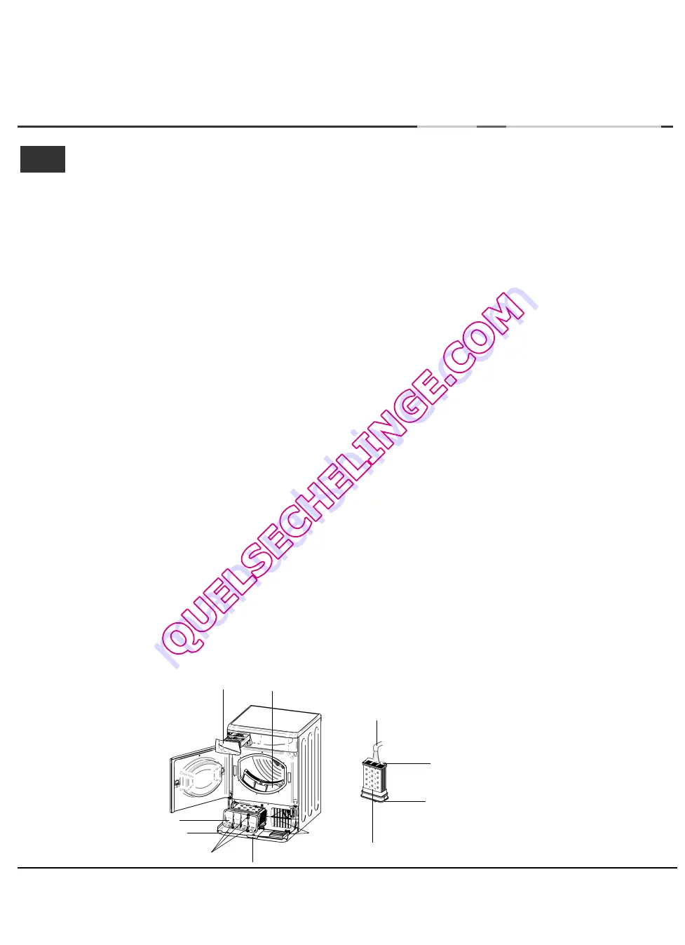 Hotpoint Ariston TCL G31XB Manual Download Page 26