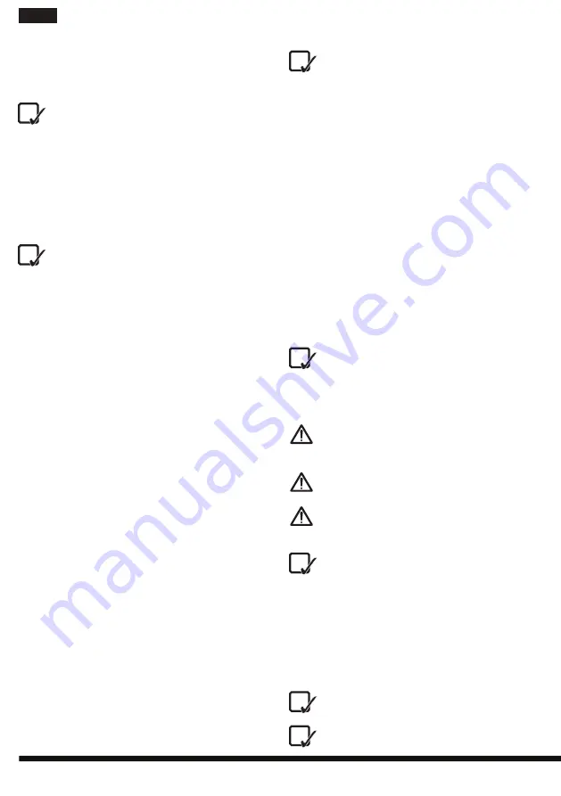 Hotpoint Ariston TT 22E EU Operating Instructions Manual Download Page 26