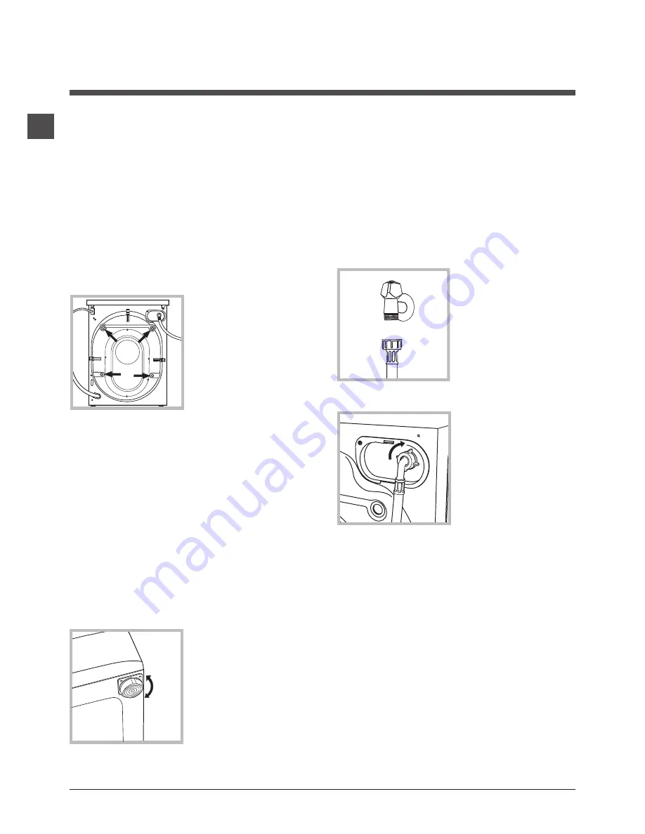 Hotpoint Ariston WMD 722 Instructions For Use Manual Download Page 14