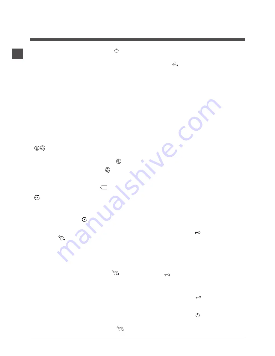 Hotpoint Ariston WMD 722 Instructions For Use Manual Download Page 20