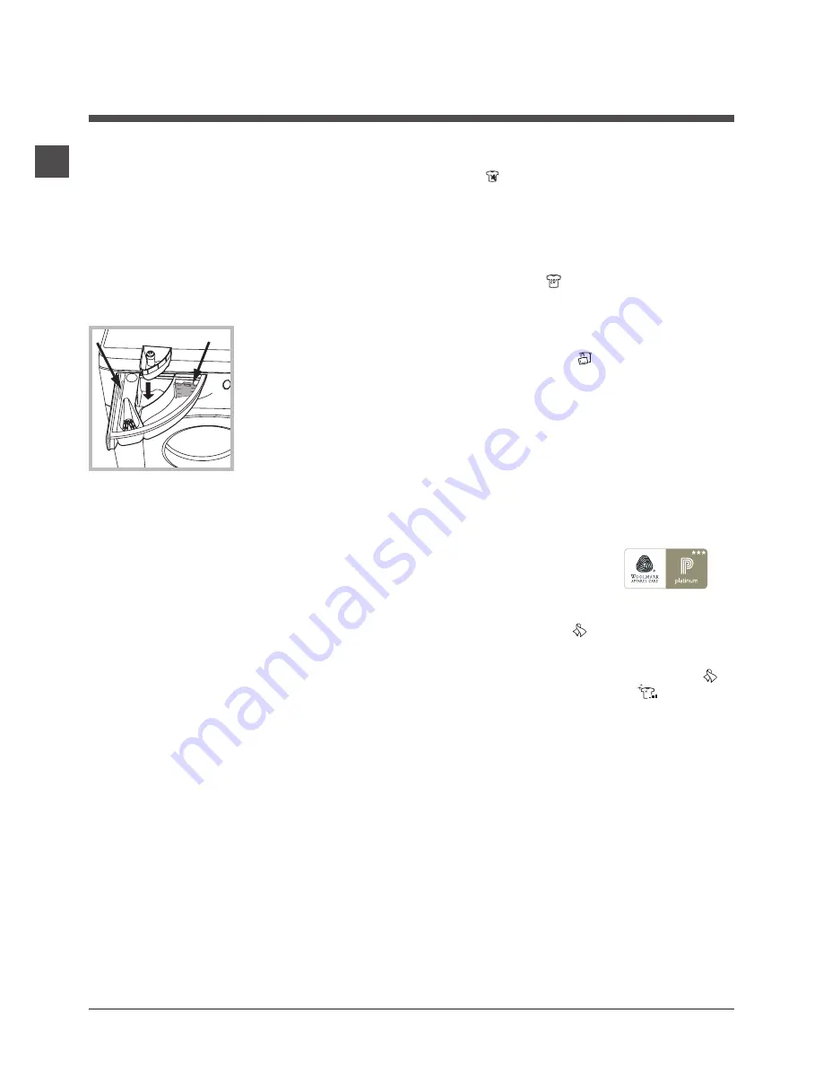 Hotpoint Ariston WMD 742 Instructions For Use Manual Download Page 10