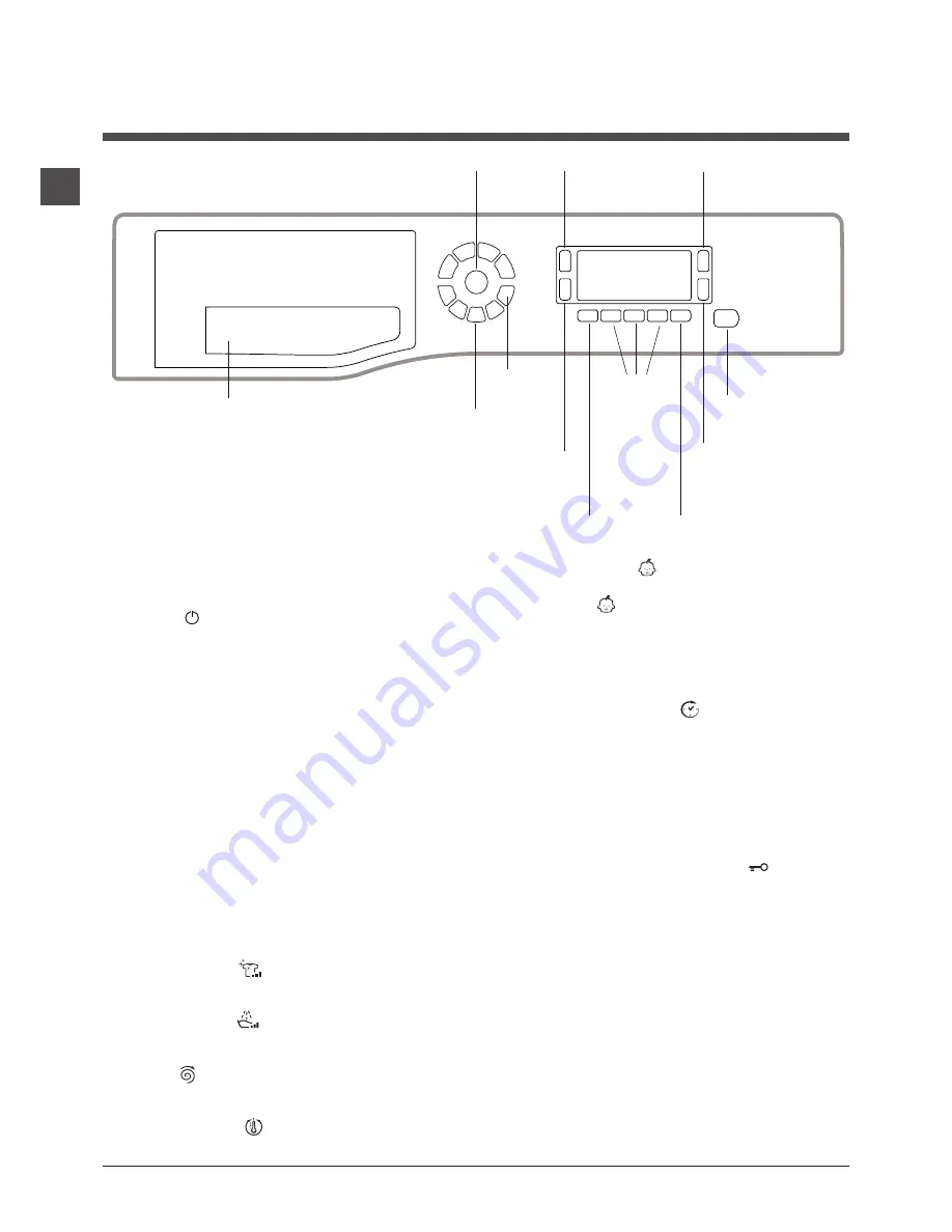 Hotpoint Ariston WMD 742 Instructions For Use Manual Download Page 54