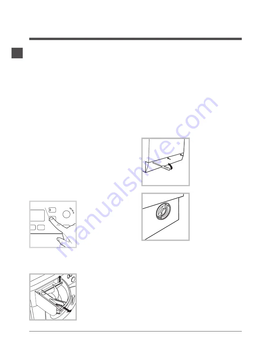 Hotpoint Ariston WMF 601 Скачать руководство пользователя страница 22