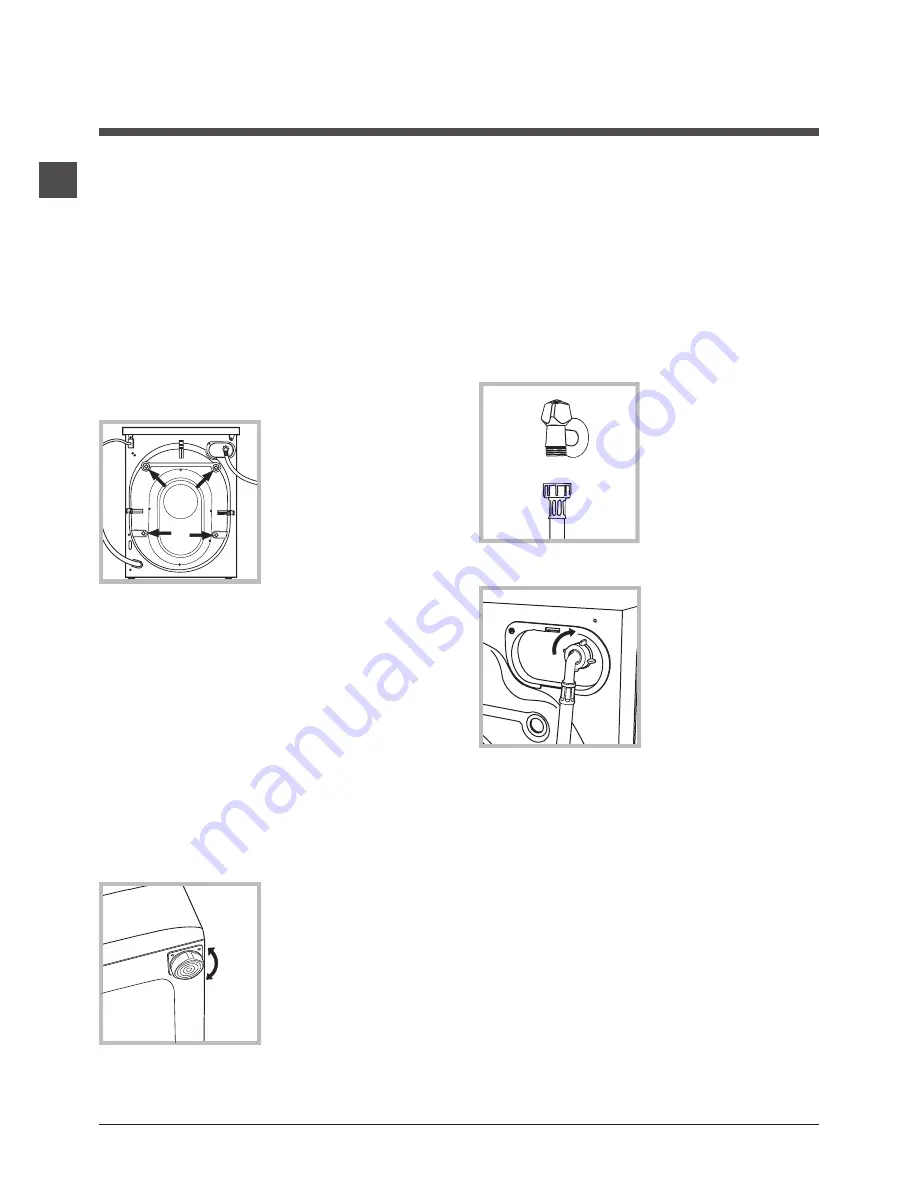 Hotpoint Ariston WMF 700 Instructions For Use Manual Download Page 14