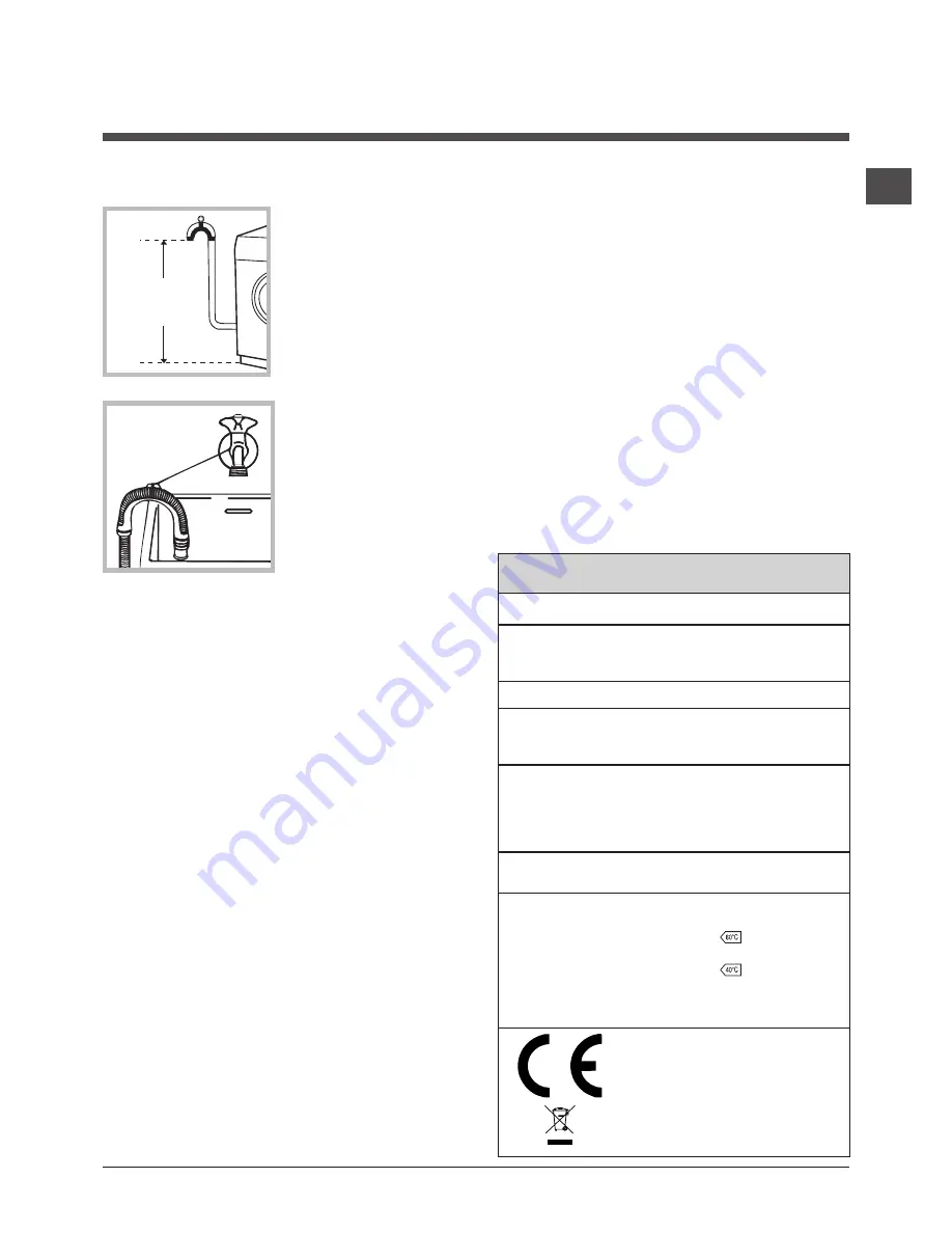 Hotpoint Ariston WMF 722 Скачать руководство пользователя страница 3