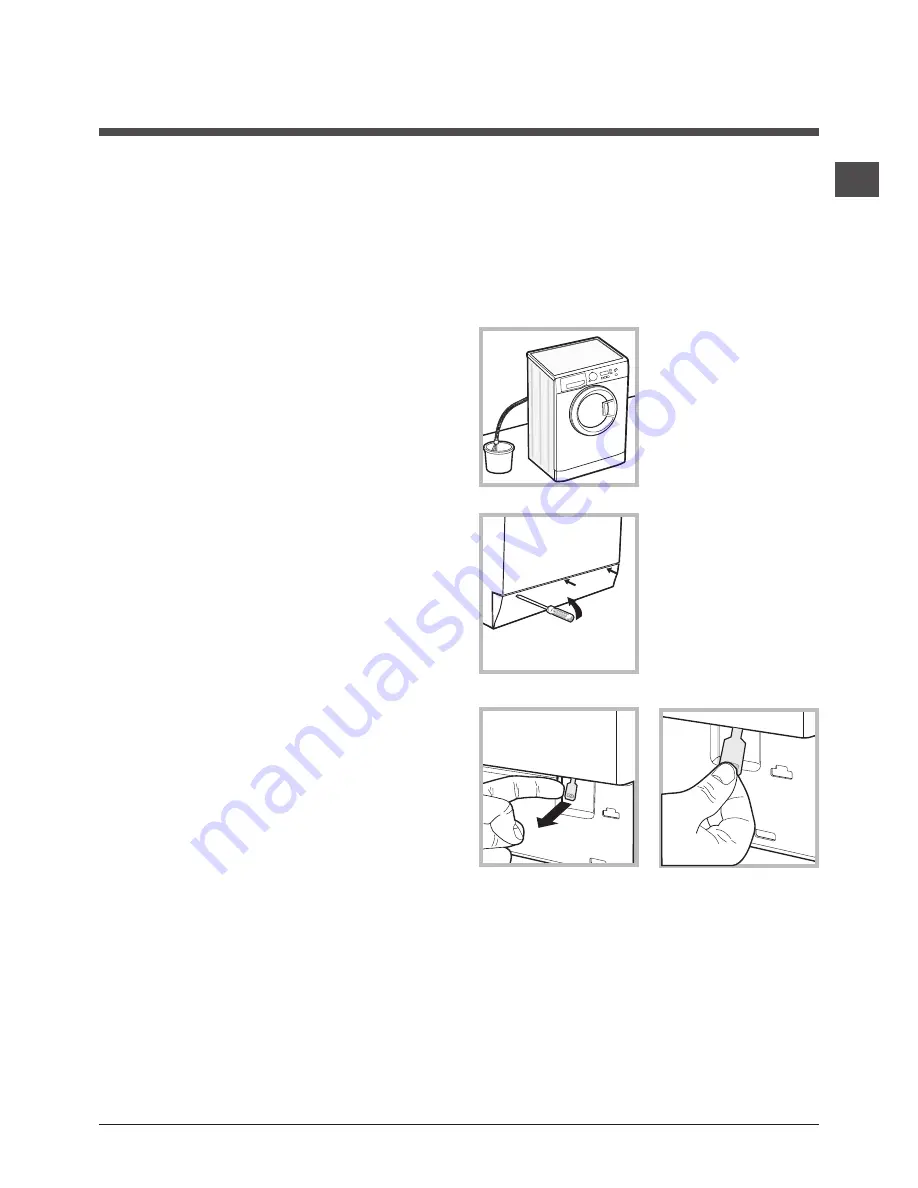 Hotpoint Ariston WMF 722 Instructions For Use Manual Download Page 5