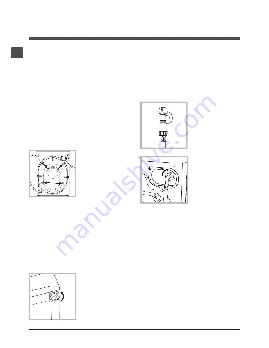 Hotpoint Ariston WMG 641 Instructions For Use Manual Download Page 2