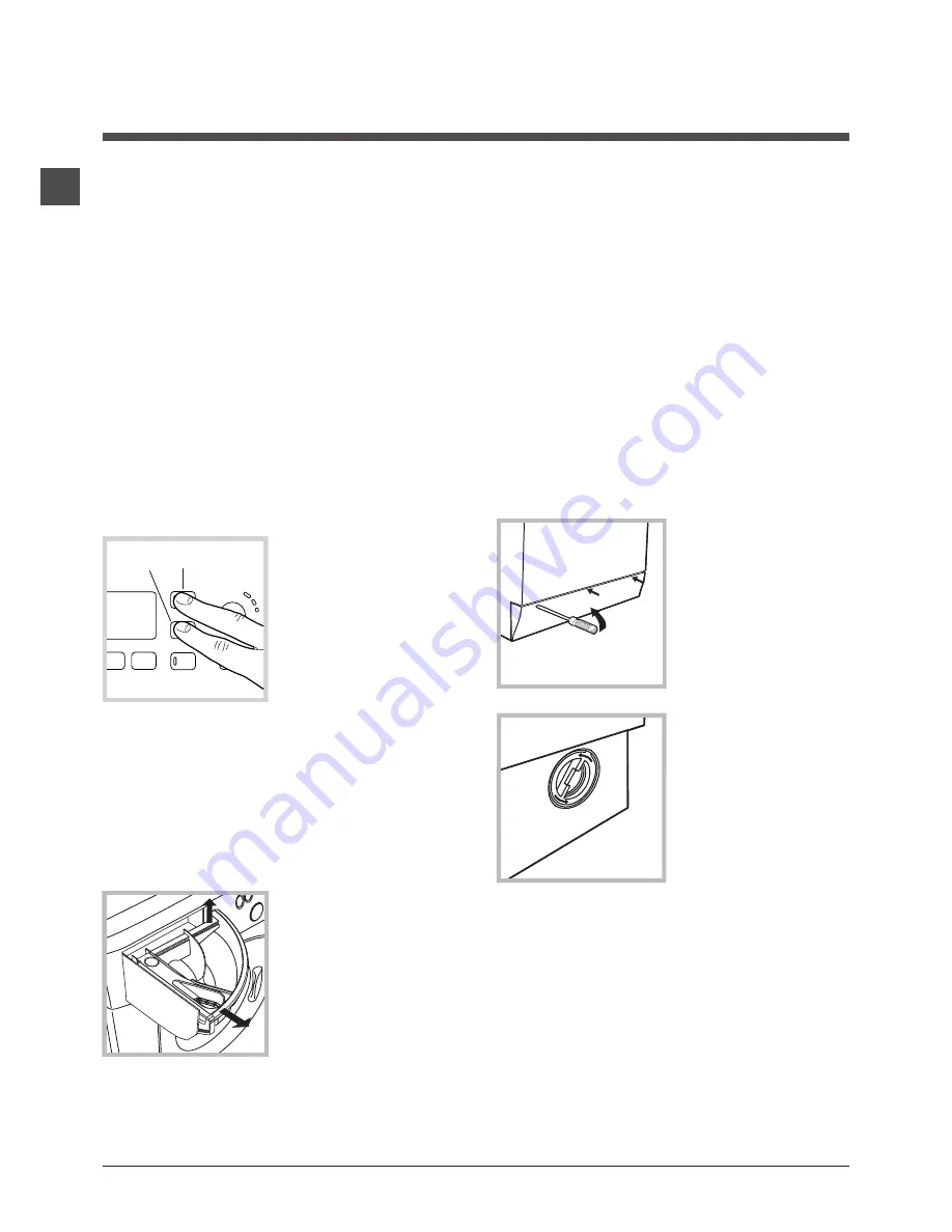 Hotpoint Ariston WMG 823 Instructions For Use Manual Download Page 4