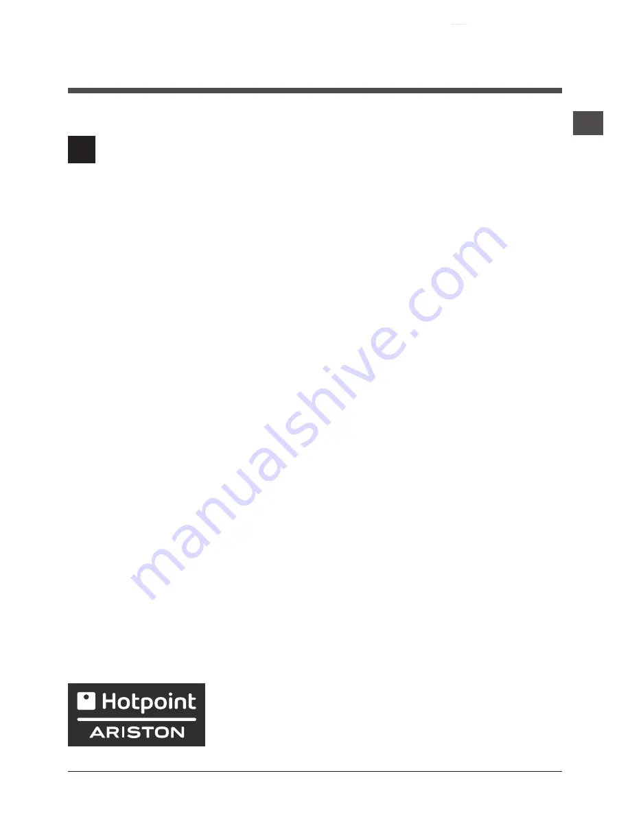 Hotpoint Ariston WMG 8237 Instructions For Use Manual Download Page 13