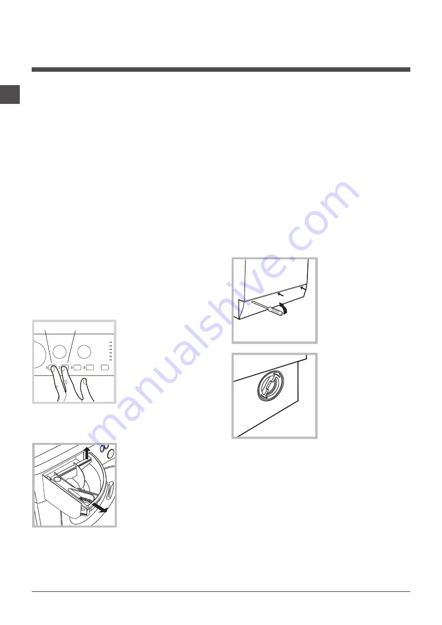 Hotpoint Ariston WML 701 Instructions For Use Manual Download Page 4