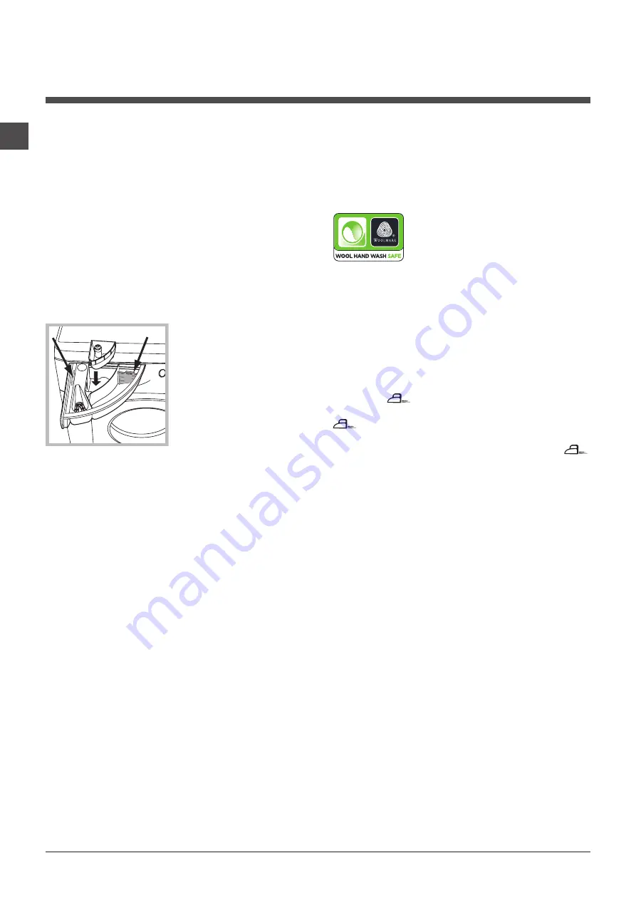 Hotpoint Ariston WML 701 Instructions For Use Manual Download Page 34