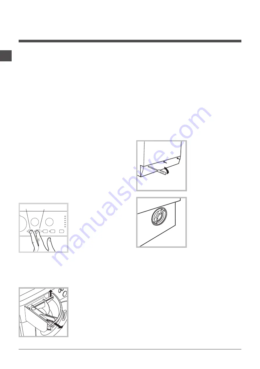 Hotpoint Ariston WML 701 Instructions For Use Manual Download Page 52