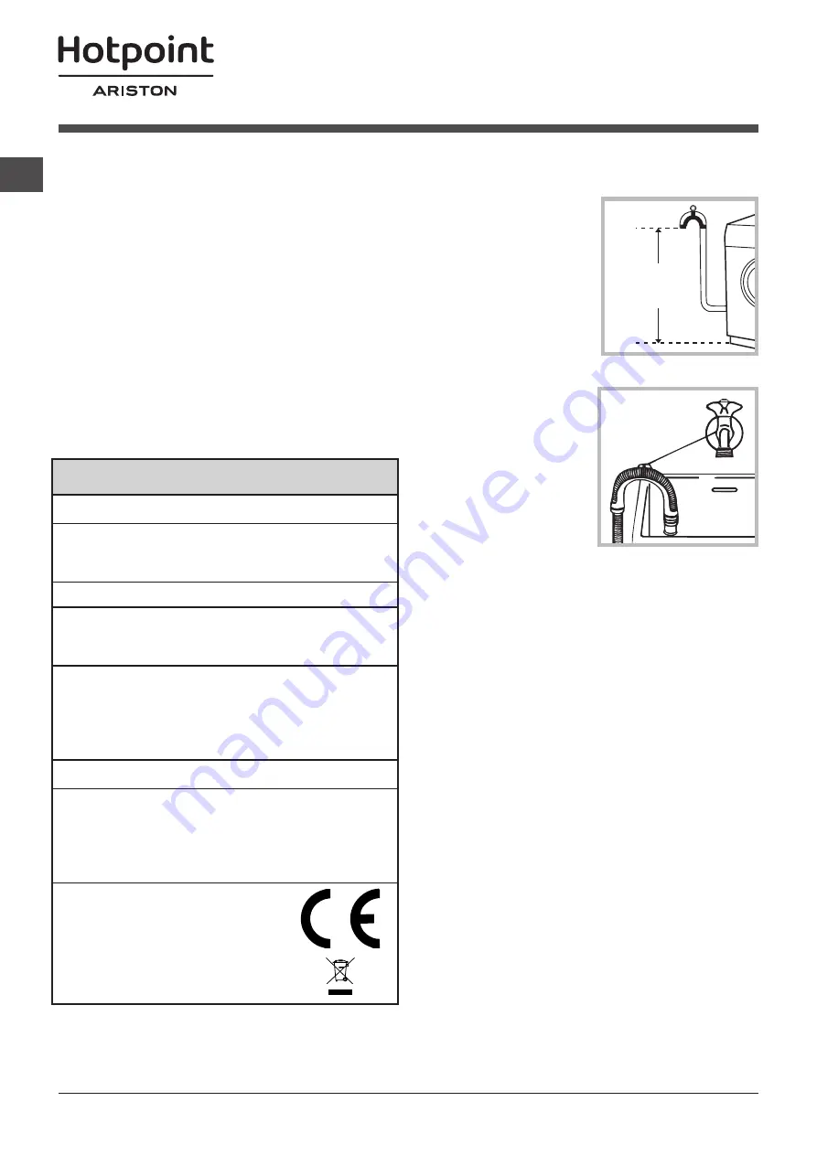 Hotpoint Ariston WML 701 Instructions For Use Manual Download Page 75