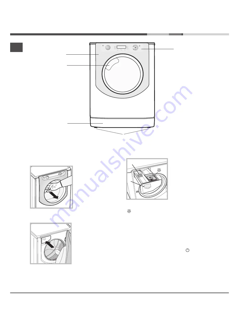 Hotpoint Aqualtis AQ114F 49D Скачать руководство пользователя страница 8