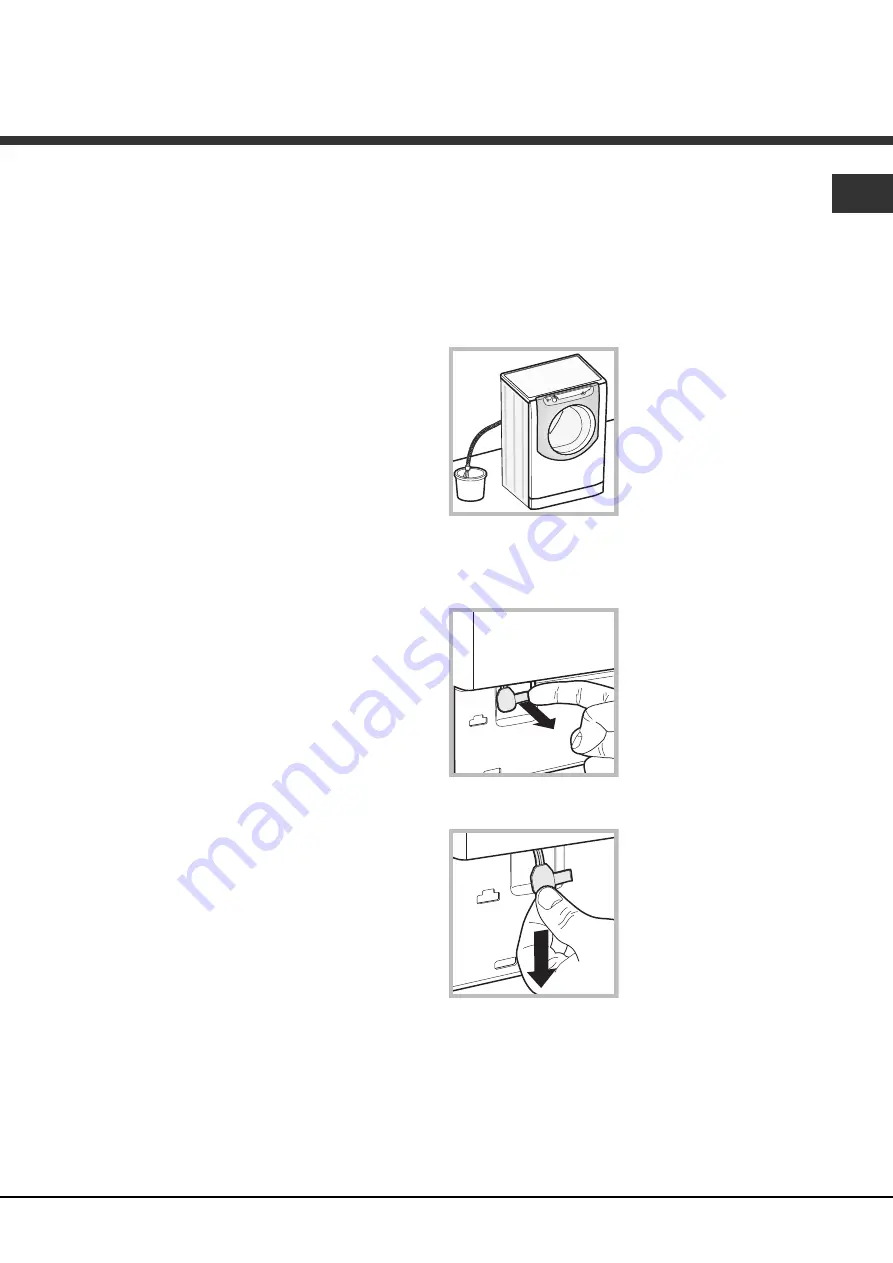 Hotpoint AQUALTIS AQLF9D 69 U Instructions for  and use Instructions For Installation And Use Manual Download Page 11