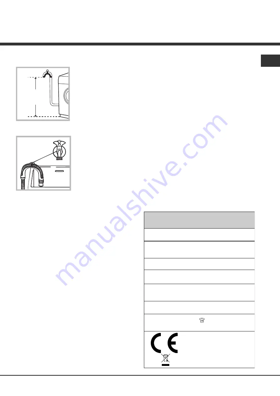 Hotpoint AQUALTIS AQLF9D 69 U Instructions for  and use Скачать руководство пользователя страница 19