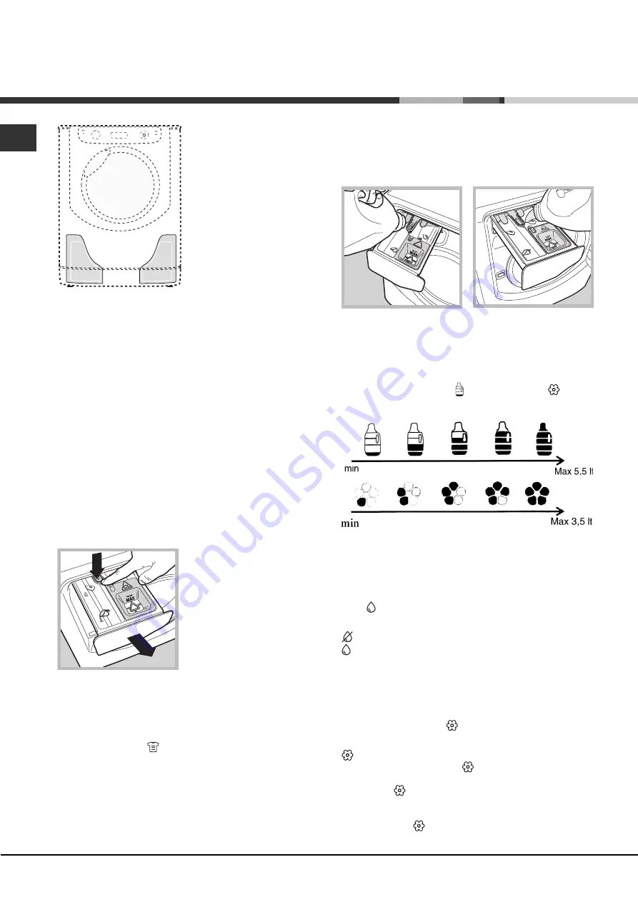 Hotpoint AQUALTIS AQLF9D 69 U Instructions for  and use Скачать руководство пользователя страница 38