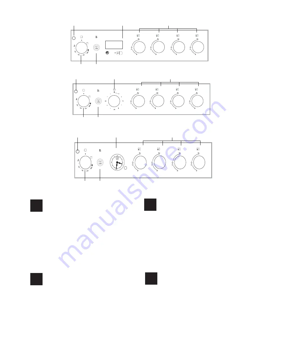 Hotpoint CG64SG1 UA/HA Скачать руководство пользователя страница 3