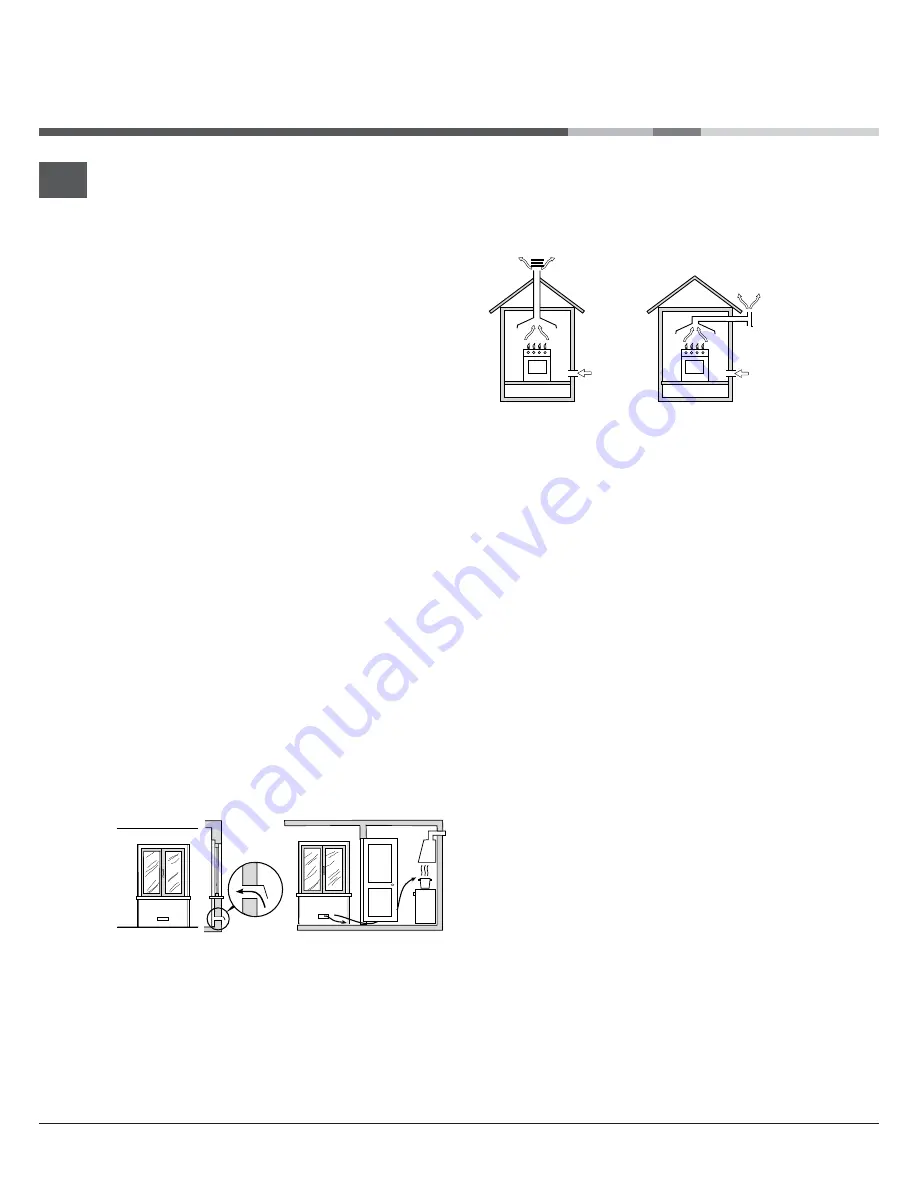 Hotpoint CG64SG1 UA/HA Operating Instructions Manual Download Page 34