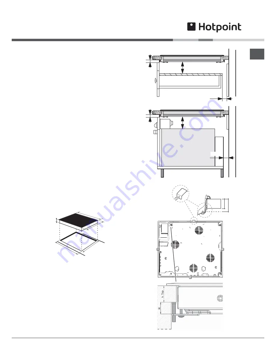 Hotpoint CIC 631 T X Скачать руководство пользователя страница 3