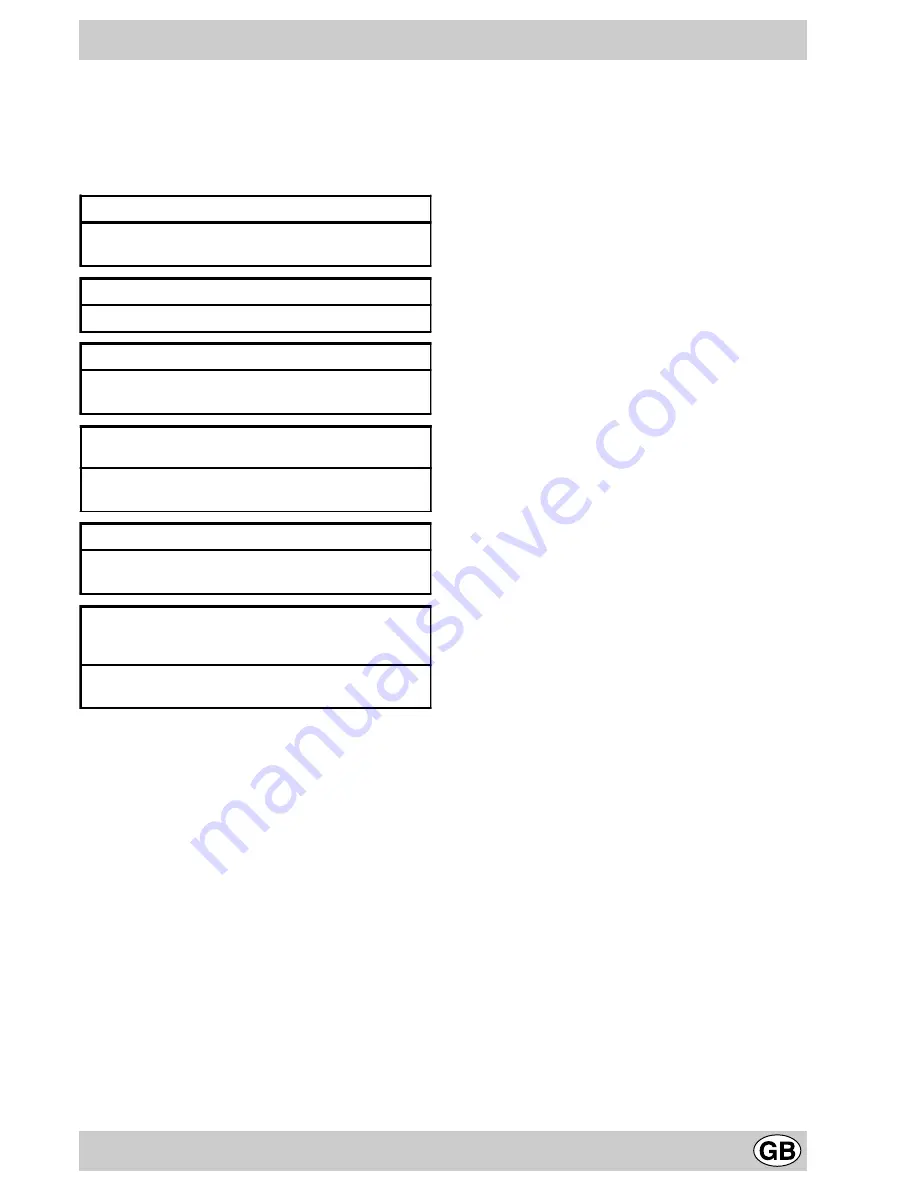 Hotpoint Creda SC77E Instructions For Installation And Use Manual Download Page 11