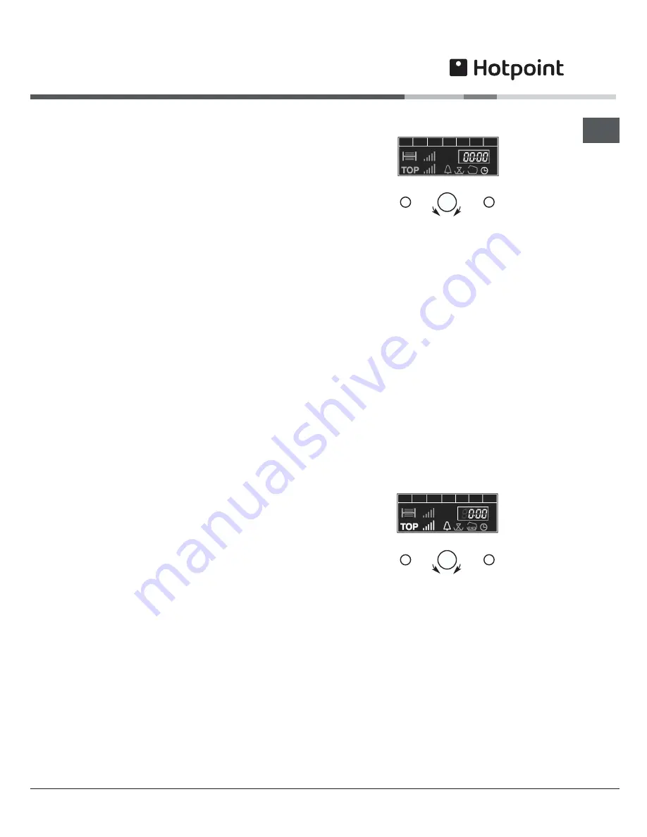 Hotpoint EG94X Скачать руководство пользователя страница 9