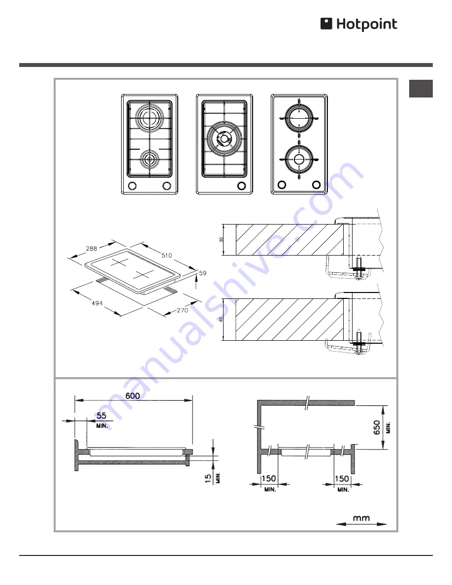 Hotpoint G3201LIX Скачать руководство пользователя страница 3