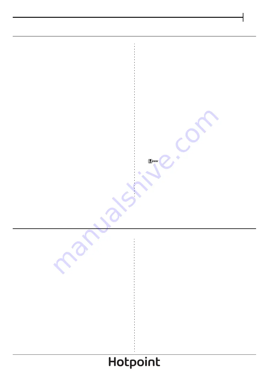 Hotpoint HFC3C26WCUK Скачать руководство пользователя страница 5