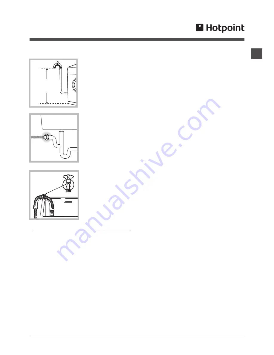 Hotpoint HV8B 593 Скачать руководство пользователя страница 3