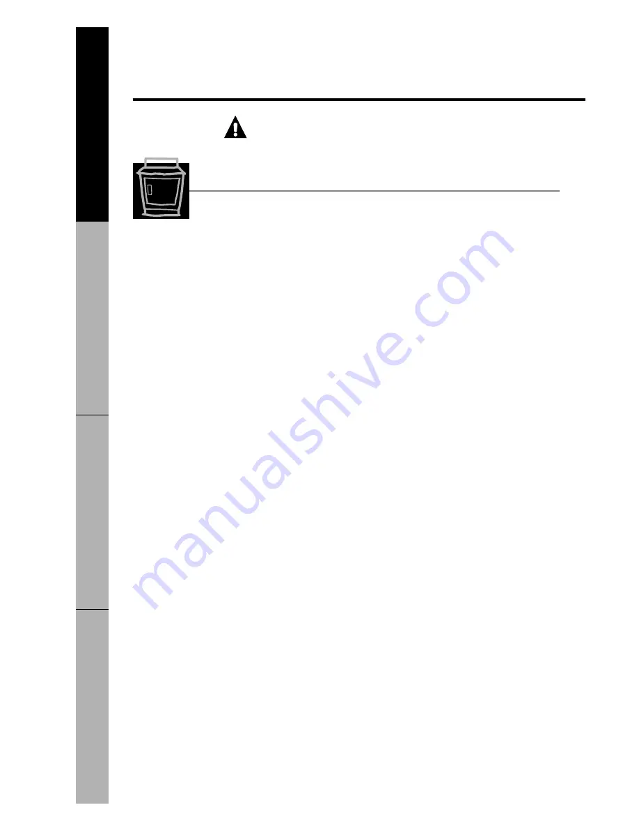 Hotpoint NVLR333ET Owner'S Manual Download Page 6