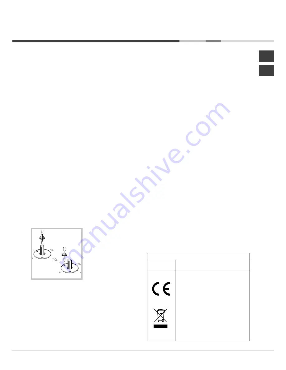 Hotpoint PH 640 M/HA Instructions For Use Manual Download Page 43