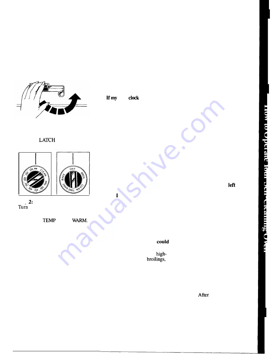 Hotpoint RB739GK Use And Care Manual Download Page 23