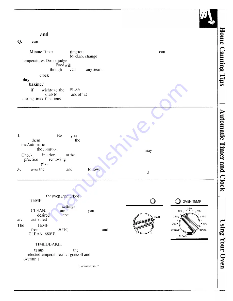 Hotpoint RB754N Use & Care Manual Download Page 11