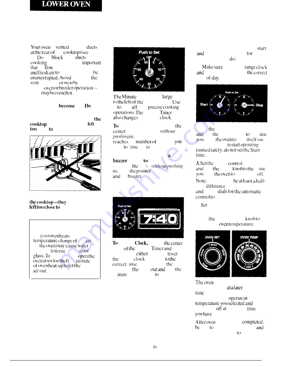 Hotpoint RGH946GEJ Скачать руководство пользователя страница 16