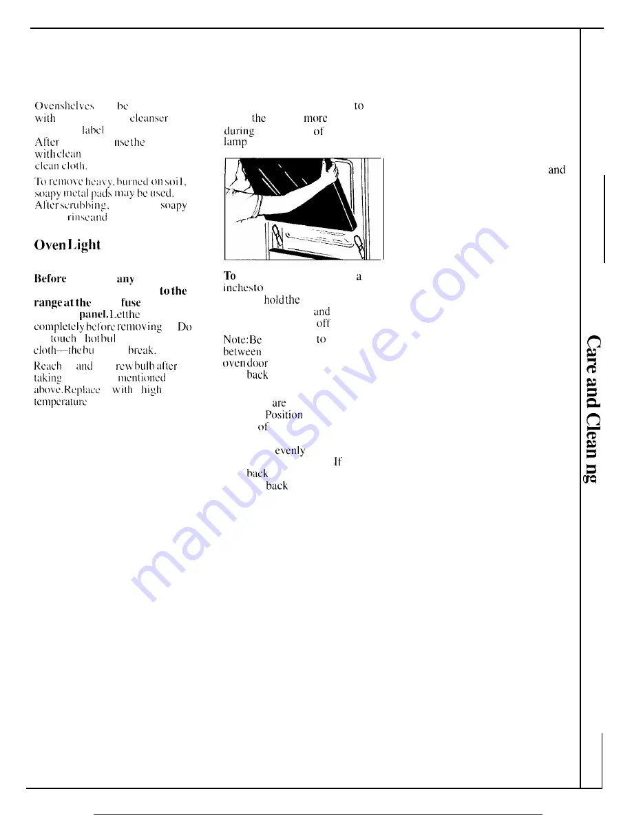 Hotpoint RGJ534GEP Use And Care Manual Download Page 17