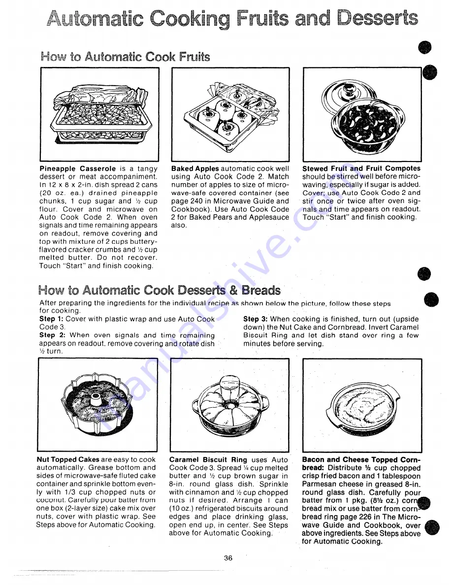 Hotpoint RH967 Use And Care Book Manual Download Page 36