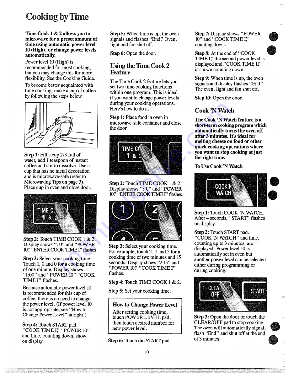 Hotpoint RVM115J Use And Care Manual Download Page 10